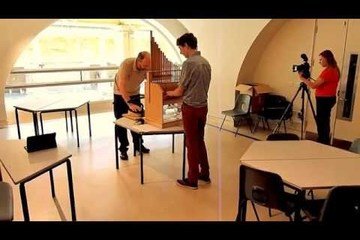 First performance of the reproduction Hydraulis Organ at Bath