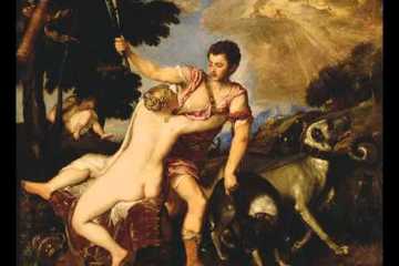 Venus and Adonis, Titian (Tiziano Vecellio)