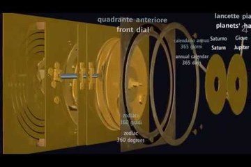 Virtual Model of the Antikythera Mechanism  - 2200 YEARS OLD AMAZING!!!